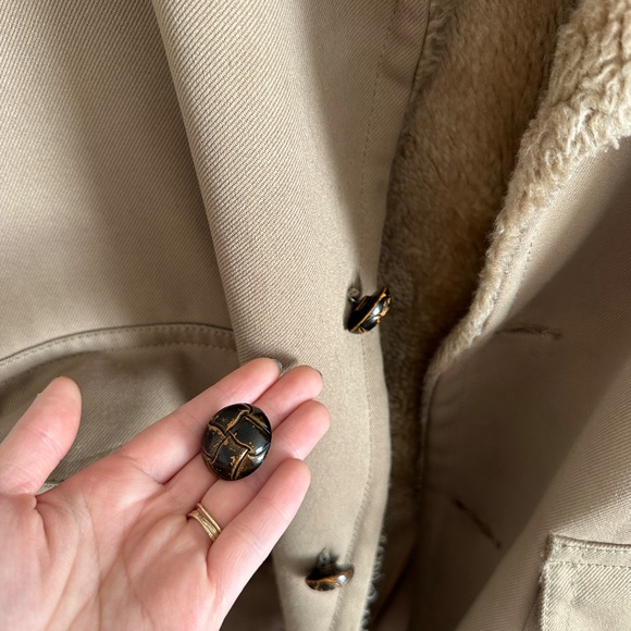 Vintage Maine Guide Faux Fur-Lined Congress Winter Jacket, Size 42 - Picture 3 of 5